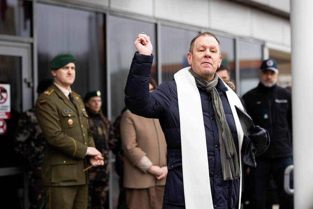 Lietuvos šaulių sąjungos naujų patalpų atidarymas