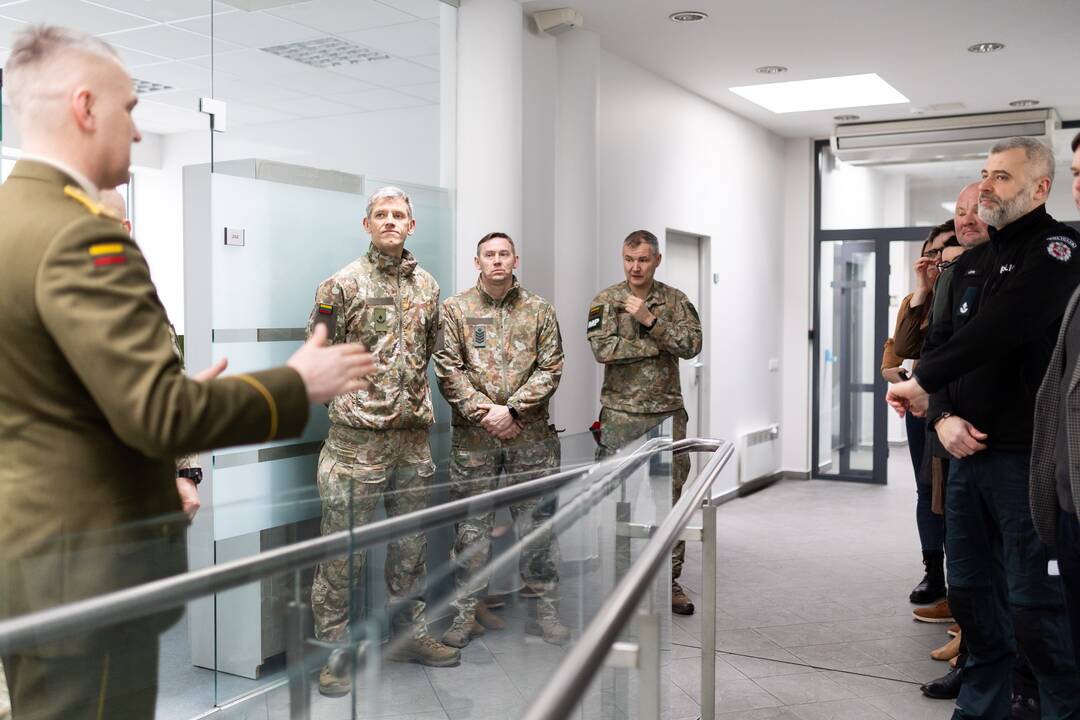 Lietuvos šaulių sąjungos naujų patalpų atidarymas