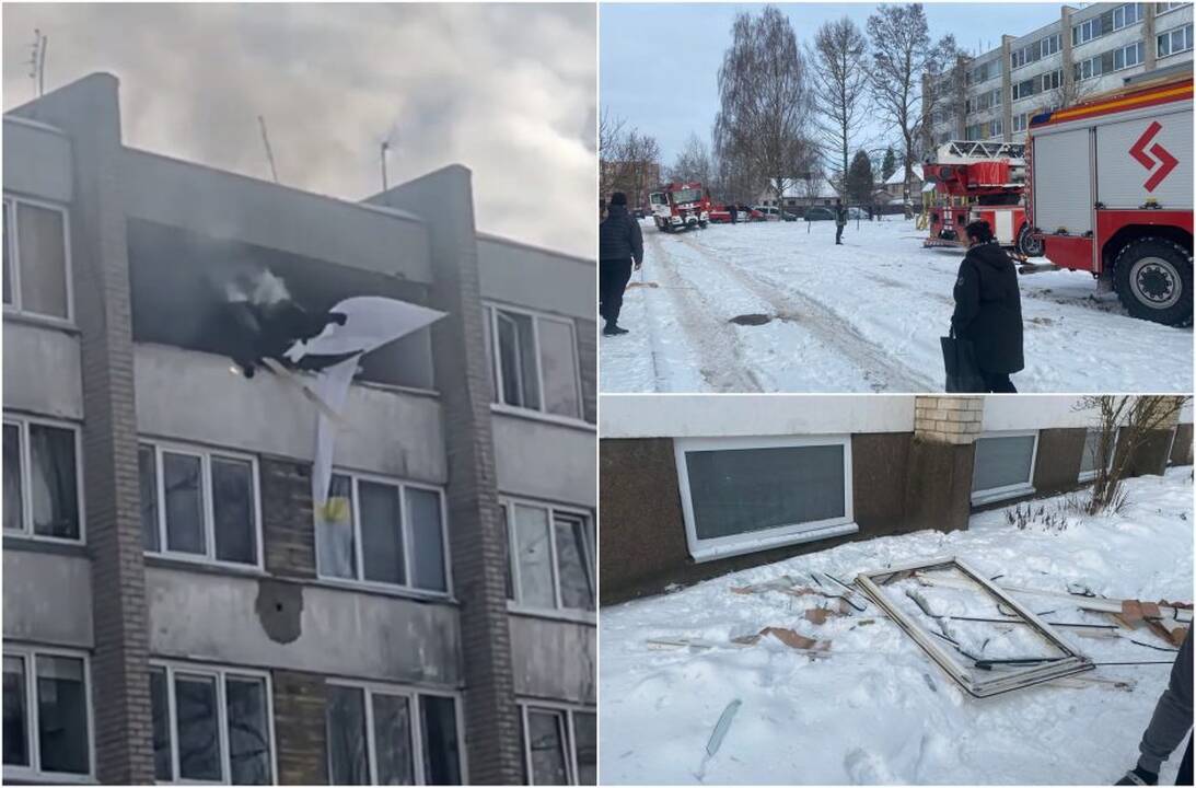 Panevėžyje atšaukiama dėl sprogimo daugiabutyje galiojusi ekstremali situacija
