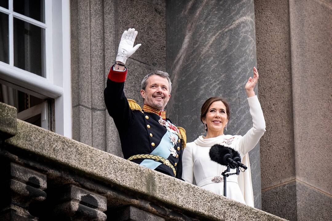 Danijos karalius Frederikas X pasakė pirmąją viešą kalbą 