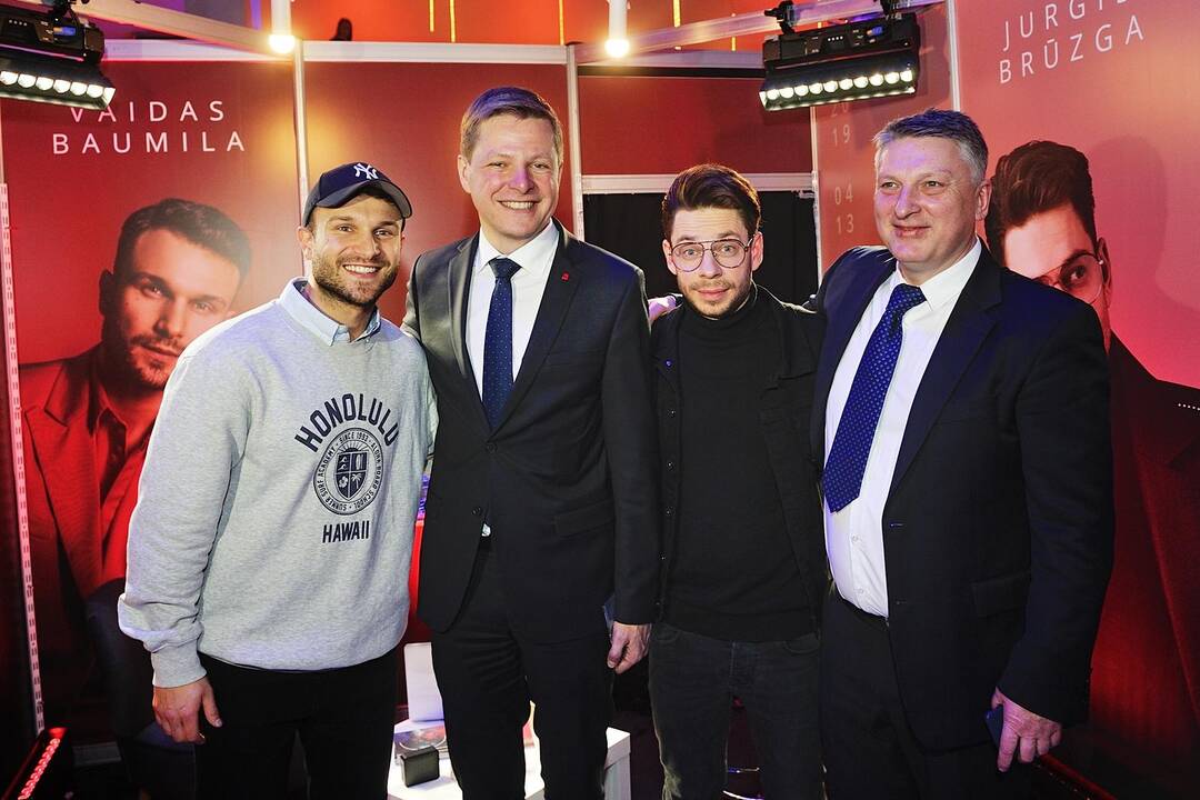Saulius Prūsaitis (kairėje) ir Vaidas Baumila