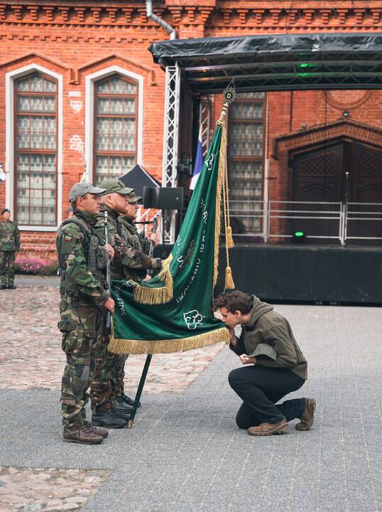 Šaulių pratybos Kauno rajone