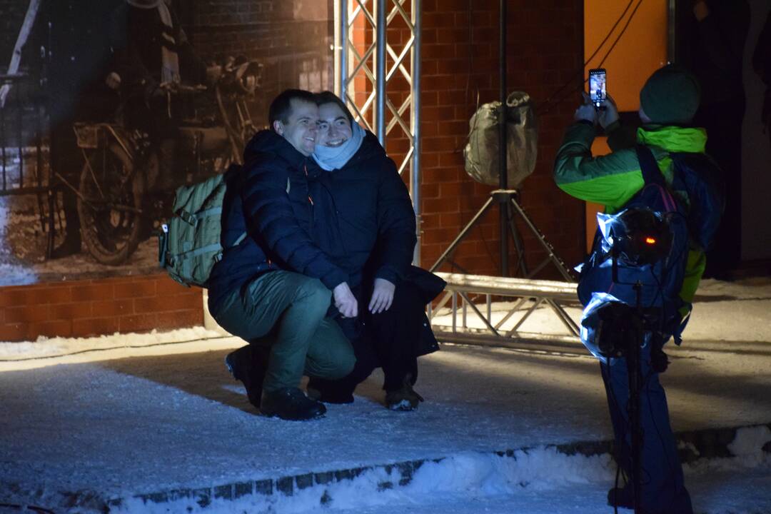 Priekulėje – naktinis žygis