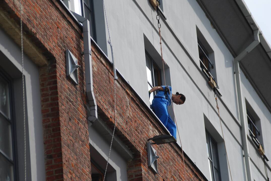 Jūros šventėje – vertikalaus šokio pasirodymai