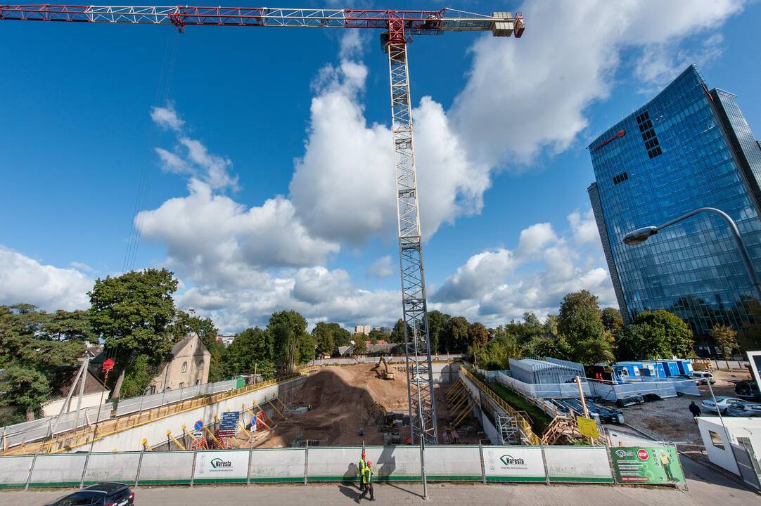 Šnipiškės tapo milžiniška statybų aikštele