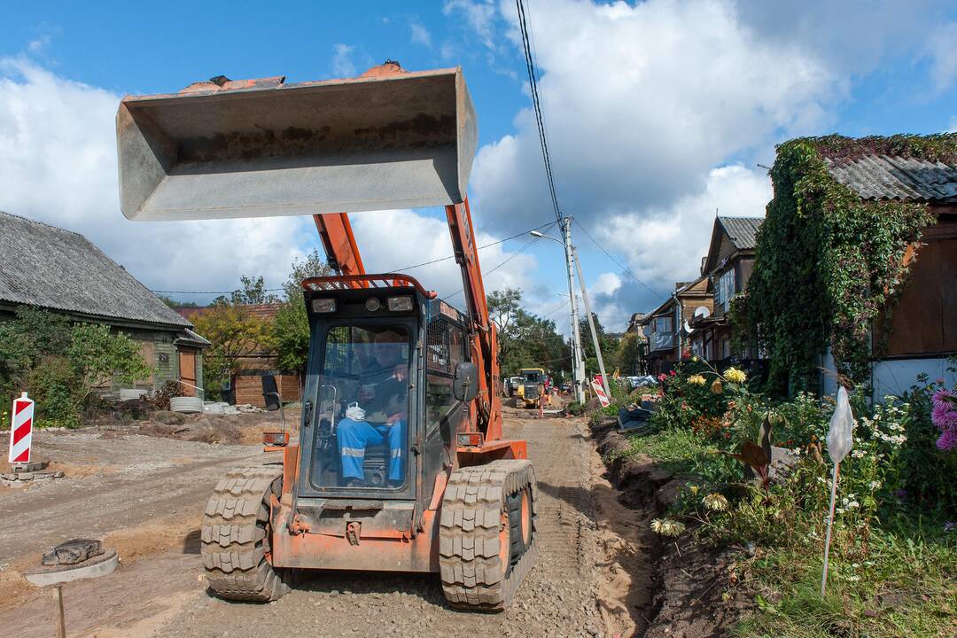 Šnipiškės tapo milžiniška statybų aikštele