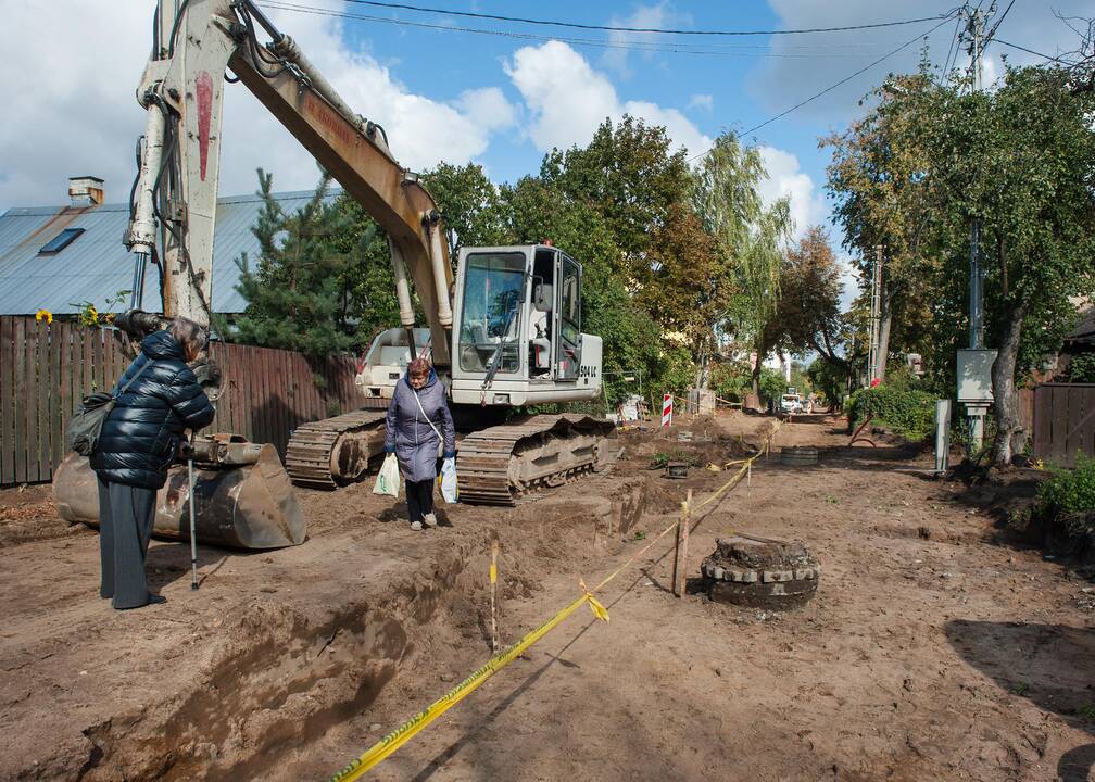 Šnipiškės tapo milžiniška statybų aikštele