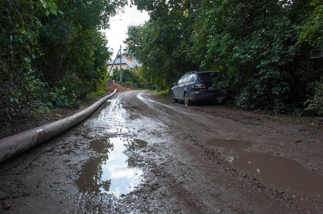 Šnipiškės tapo milžiniška statybų aikštele