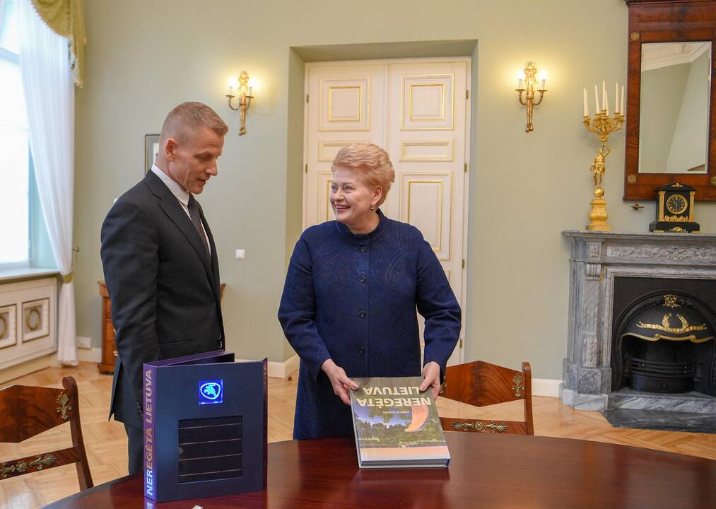 Marius Jovaiša ir Dalia Grybauskaitė