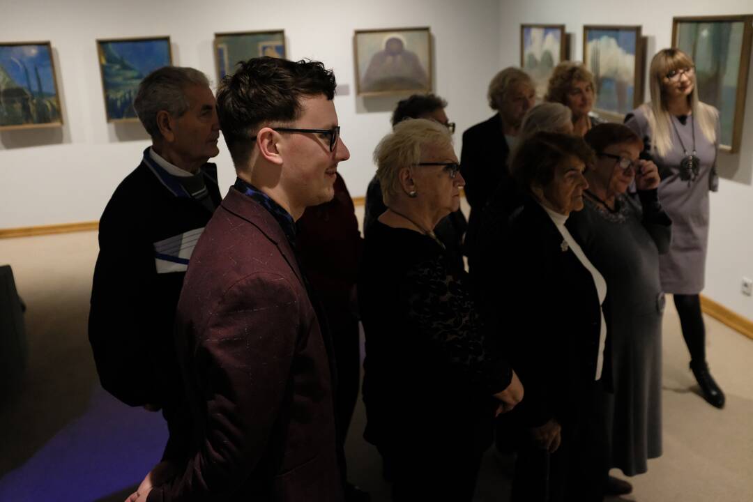 Buvęs Kauno valstybinio muzikinio teatro artistąs ir Martynas Levickis (dešinėje)