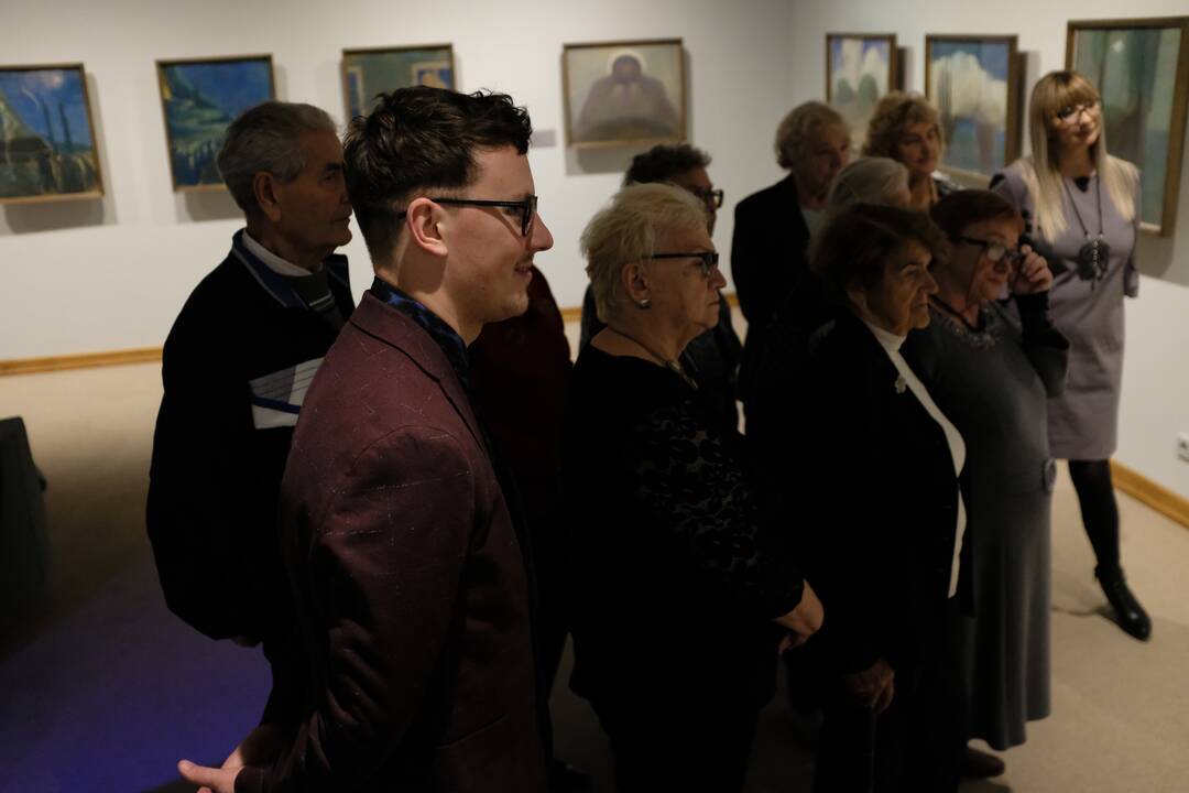 Buvęs Kauno valstybinio muzikinio teatro artistąs ir Martynas Levickis (dešinėje)