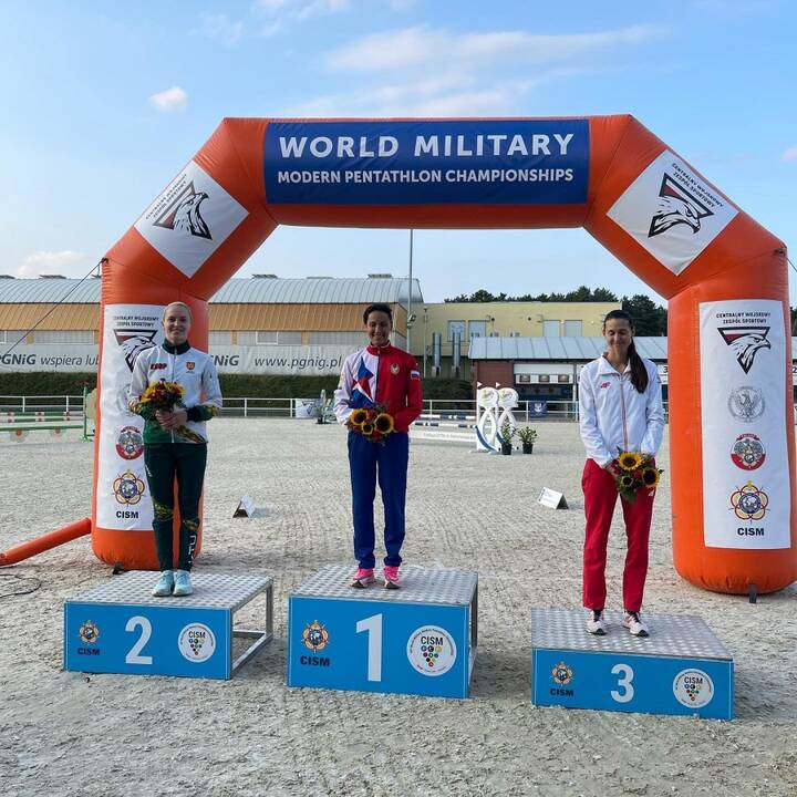 I. Serapinaitė iškovojo sidabrą kariškių čempionate