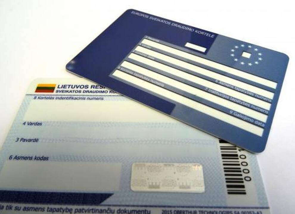 Europos sveikatos draudimo kortelė