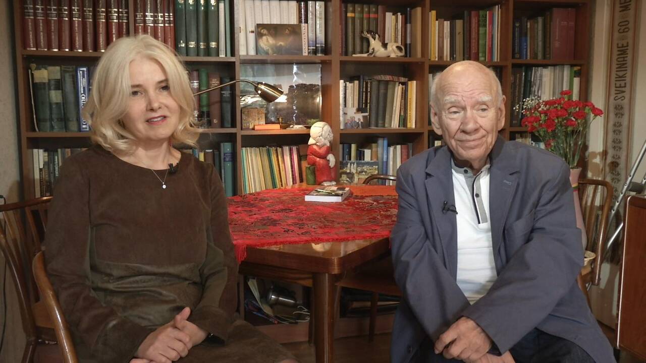 Mėnulė Muldarytė-Genzelė ir Bronislovas Genzelis
