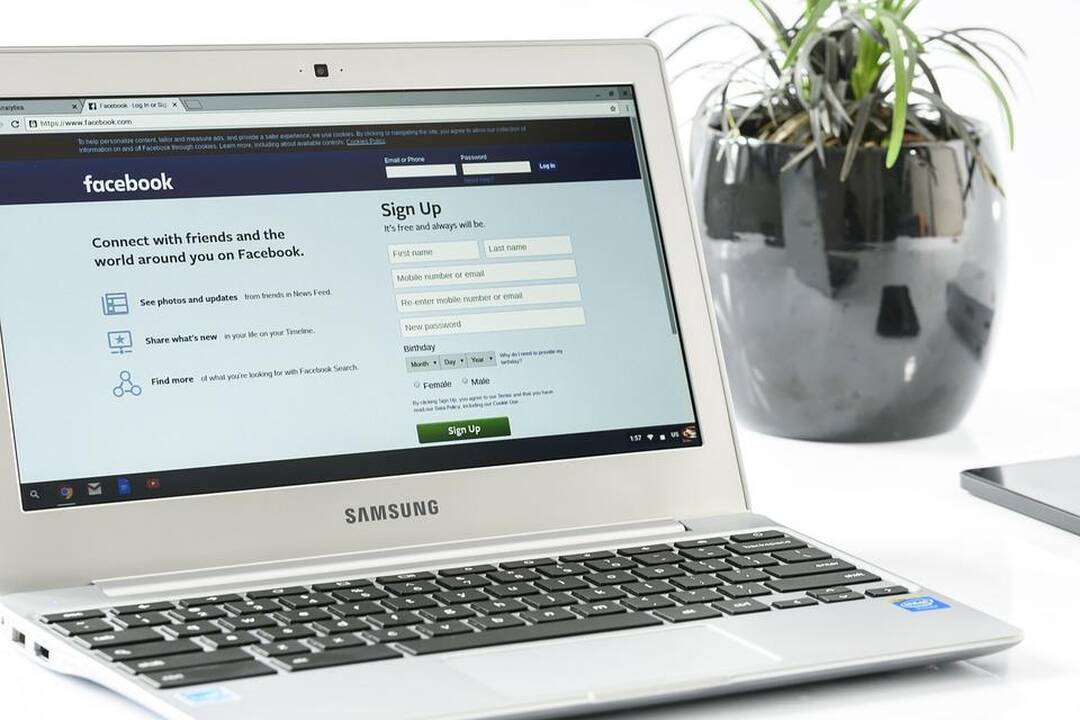 Buvo sutrikusi „Facebook“ veikla