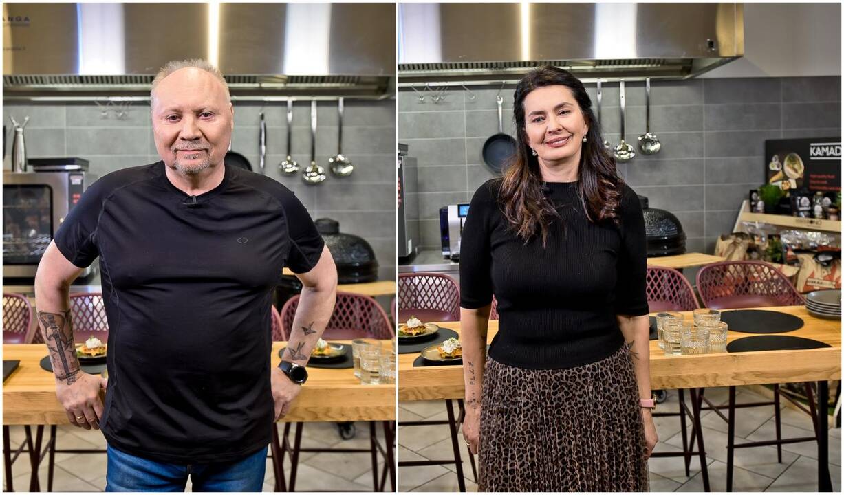 Aleksandras Ivanauskas-Fara su žmona Rima