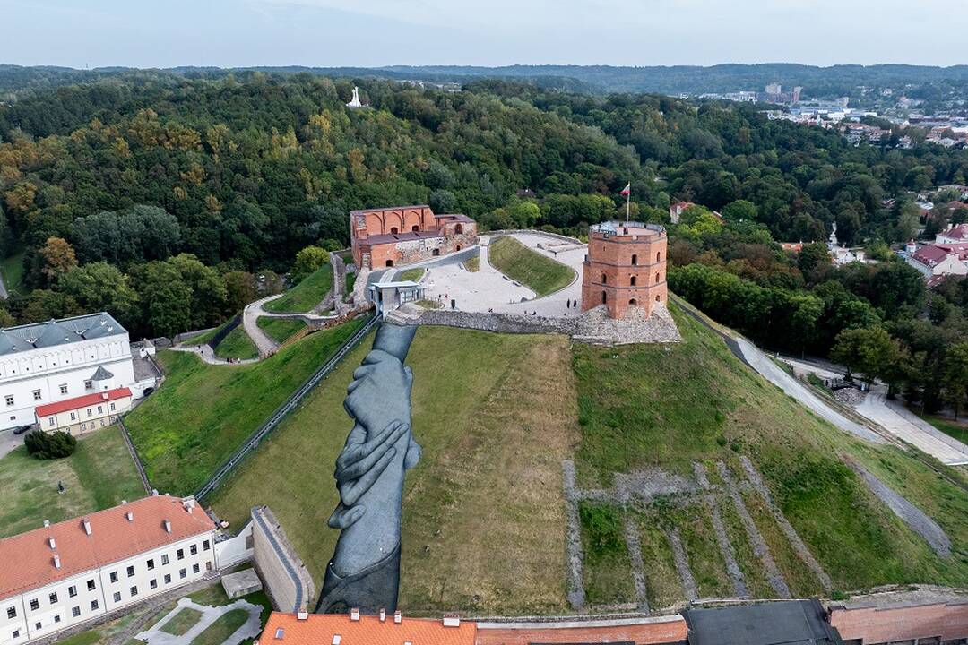 Gedimino kalno tvarkymui skyrė per 436 tūkst. eurų valstybės rezervo lėšų