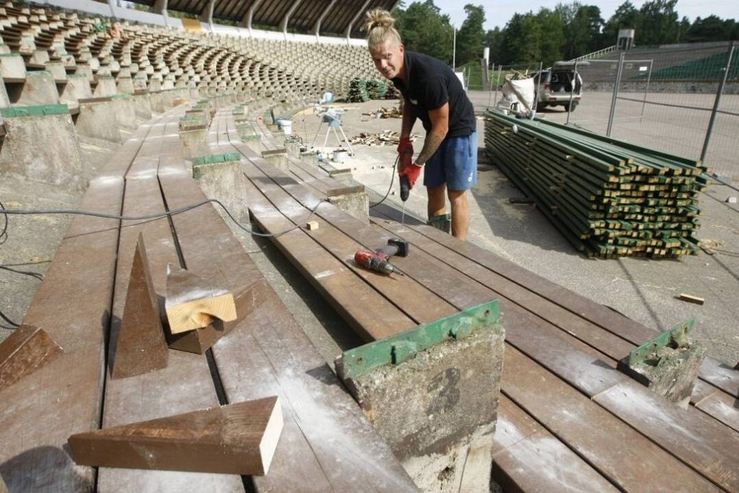 Perspektyva: metų metais prieš dainų šventes ar kitus renginius miestas Vasaros estrados remontui išleidžia nemažai pinigų, tačiau statinio būklė vis prastėja.