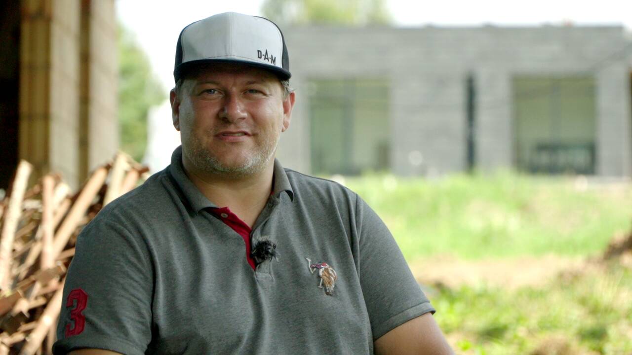 Merūnas Vitulskis su vaikais