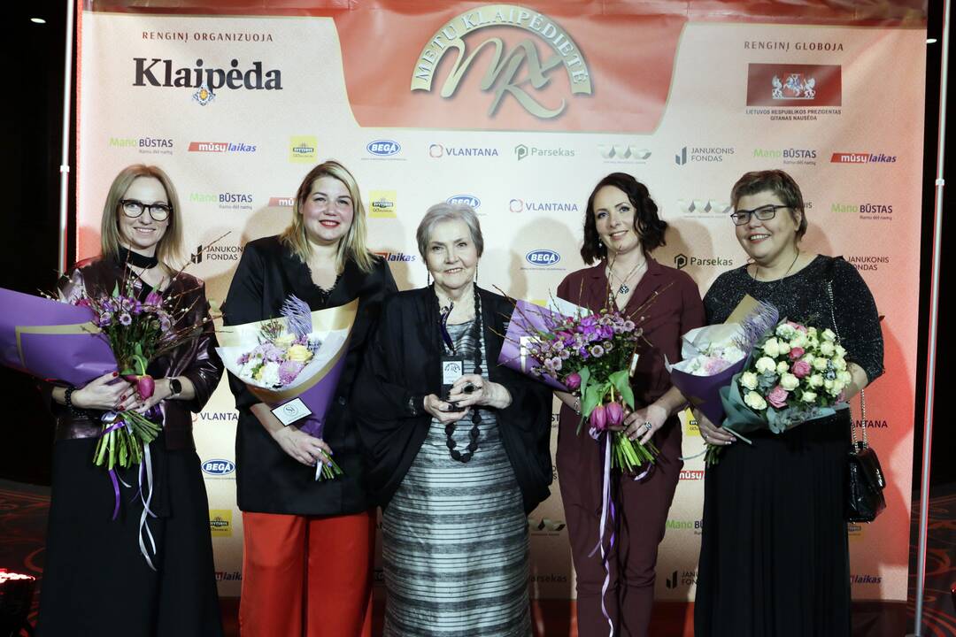Titulas: Metų klaipėdiete paskelbta S.Kanaverskytė iškart dar negalėjo patikėti.