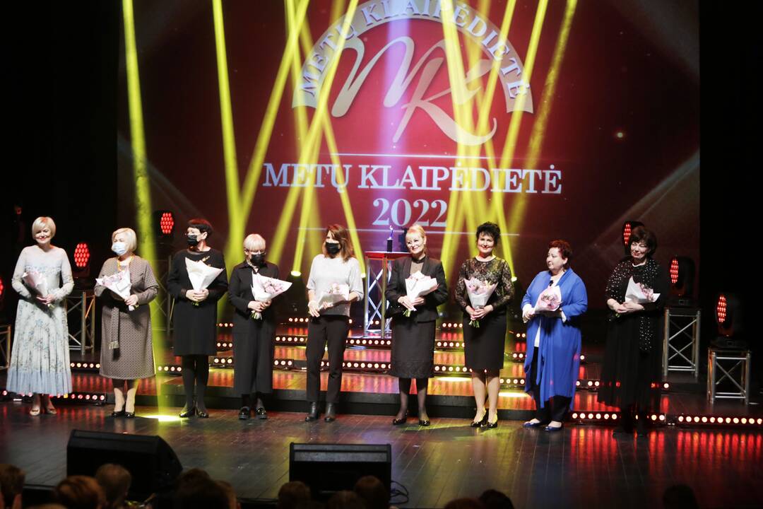 Titulas: Metų klaipėdiete paskelbta S.Kanaverskytė iškart dar negalėjo patikėti.