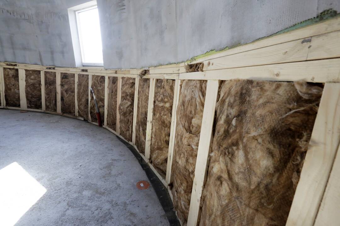  Egzotiška: apvalios formos vaikų lauko darželio pastatai iš tolo traukia žvilgsnį.