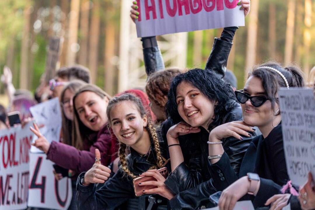 Pokyčiai: turėjęs įvykti praėjusiais metais, grupės „Maneskin“ koncertas buvo perkeltas.