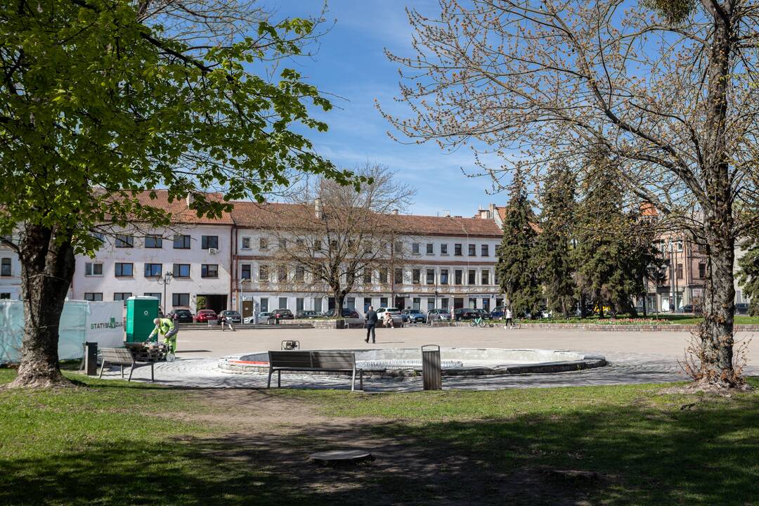 Vizija: dar pernai pristatyti planai dalį Steigiamojo Seimo aikštės užstatyti pastatais.