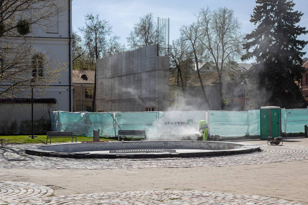 Vizija: dar pernai pristatyti planai dalį Steigiamojo Seimo aikštės užstatyti pastatais.