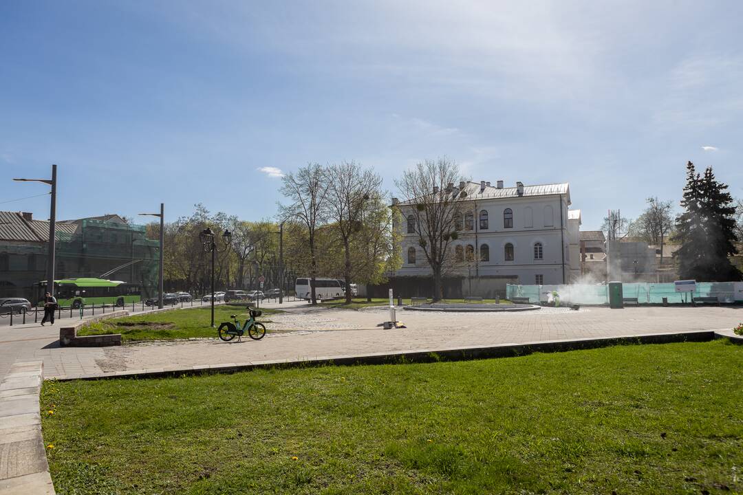 Vizija: dar pernai pristatyti planai dalį Steigiamojo Seimo aikštės užstatyti pastatais.