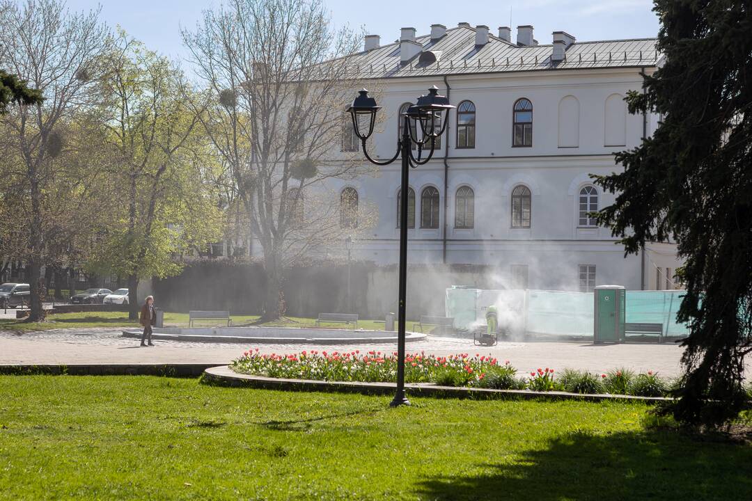 Vizija: dar pernai pristatyti planai dalį Steigiamojo Seimo aikštės užstatyti pastatais.