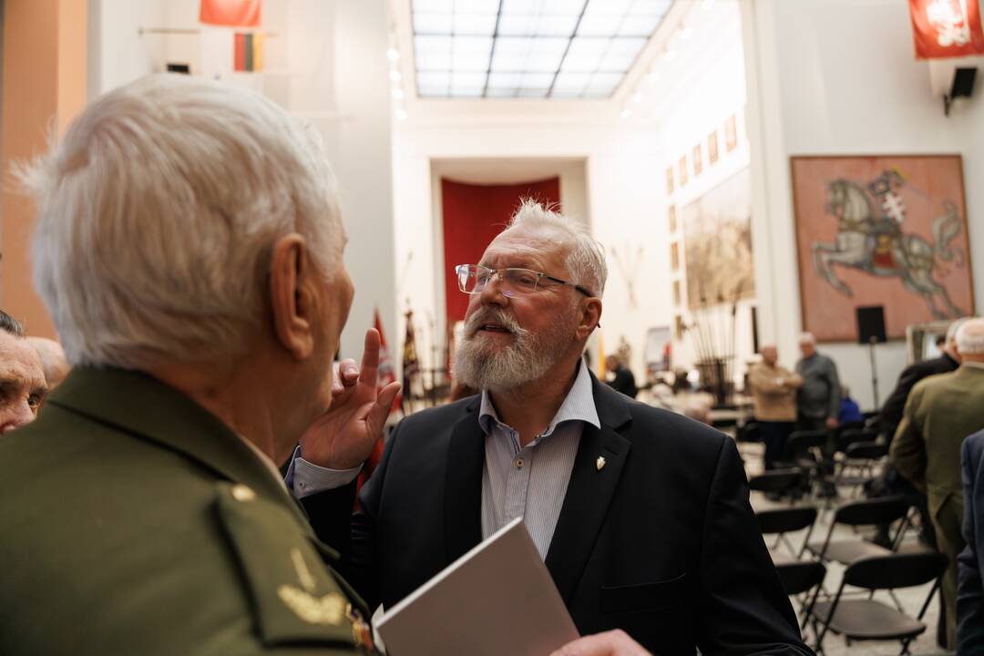 Mohikanai: laisvės kovų dalyviai dalijosi savo prisiminimais.