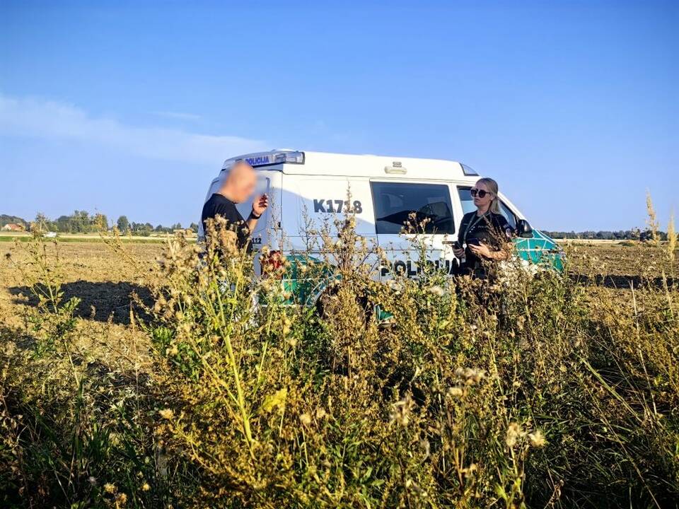 Kauno rajone nukrito nedidelis lėktuvas