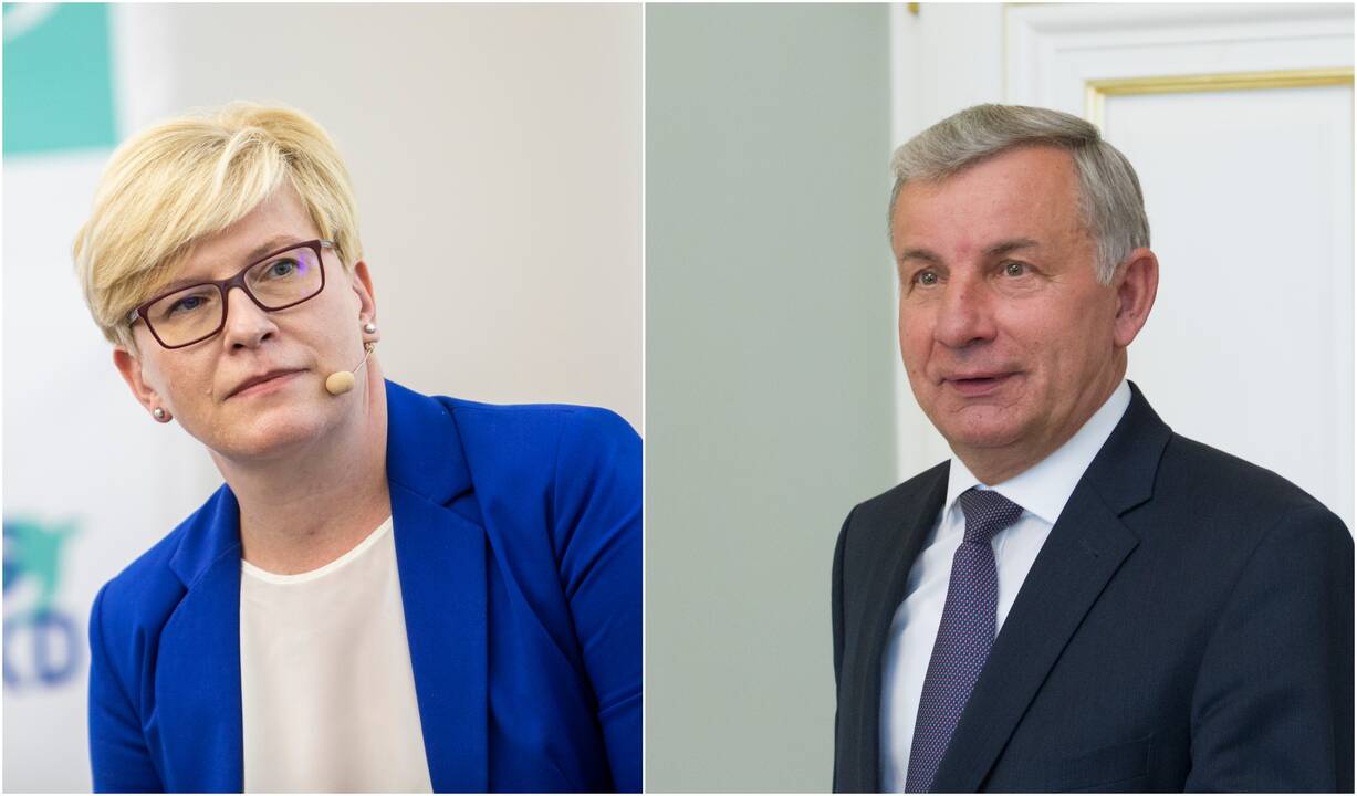 Ingrida Šimonytė ir Rimantas Sinkevičius