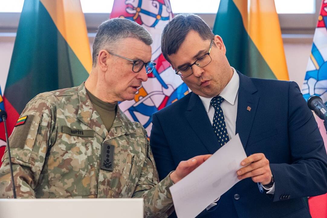 Valdemaras Rupšys (kairėje) ir Laurynas Kasčiūnas