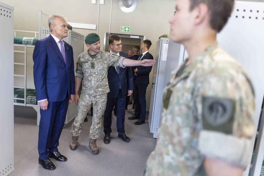 Atidarytas Šiaulių karinis miestelis