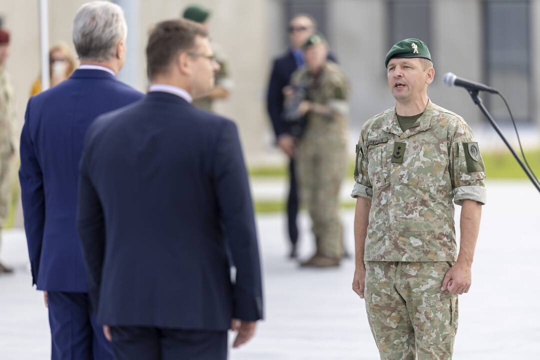 Atidarytas Šiaulių karinis miestelis