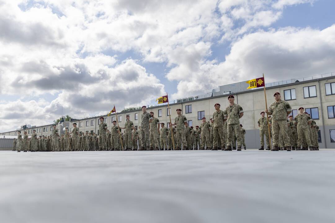 Atidarytas Šiaulių karinis miestelis