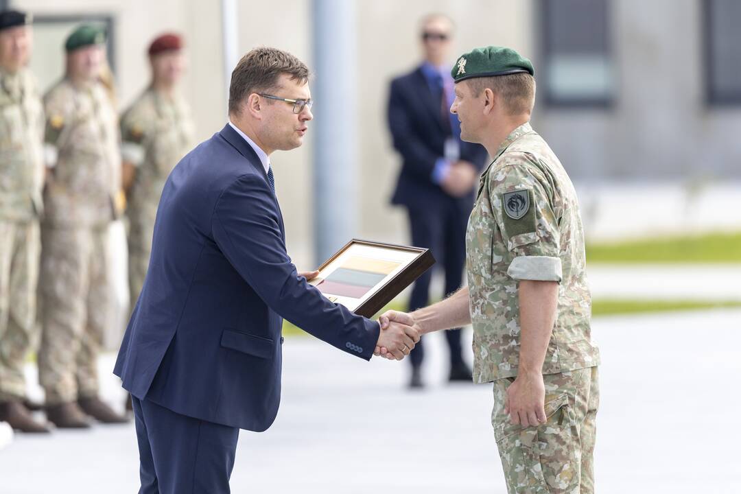 Atidarytas Šiaulių karinis miestelis