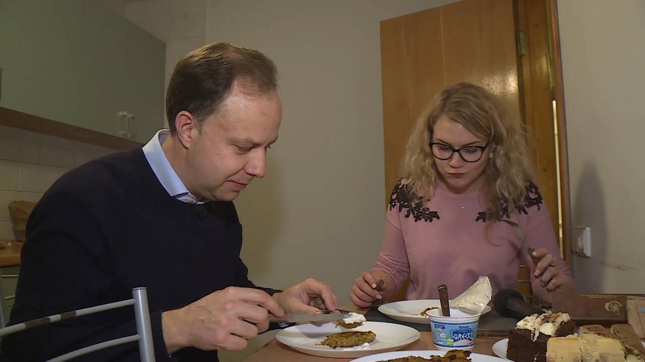 Aurelijus Veryga (kairėje)