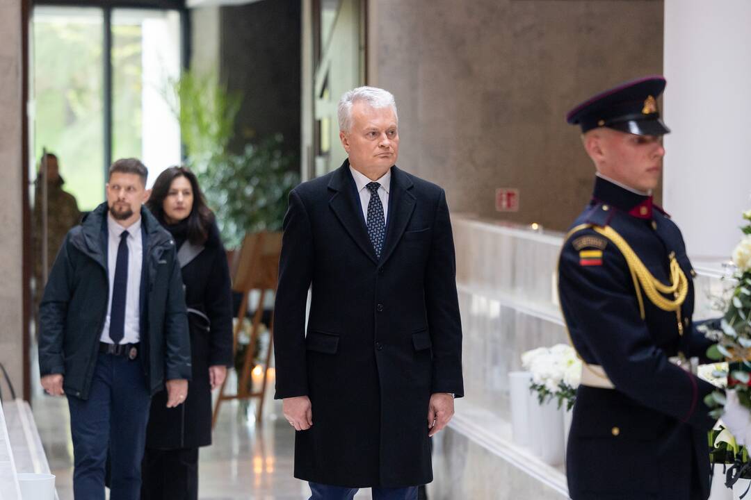 Vilniuje atsisveikinama su G. Kirkilu