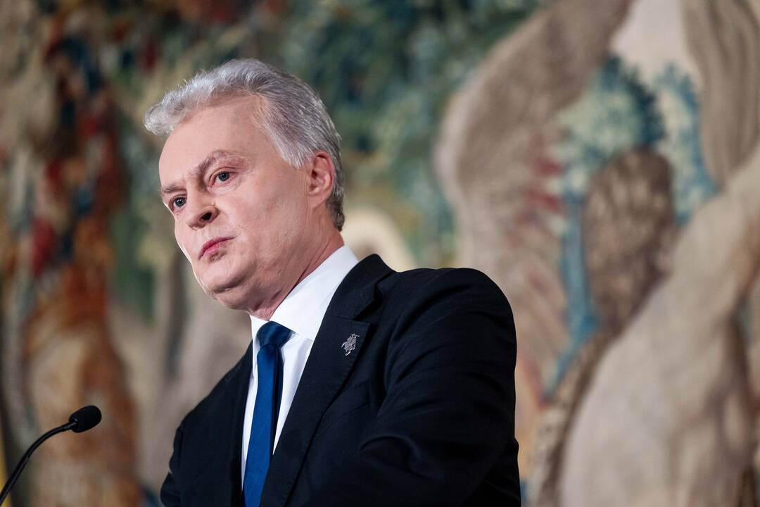 G. Nausėdos porinkiminė spaudos konferencija