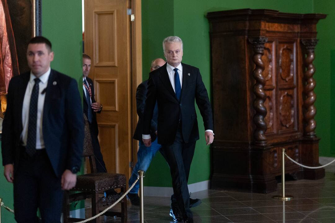G. Nausėdos porinkiminė spaudos konferencija