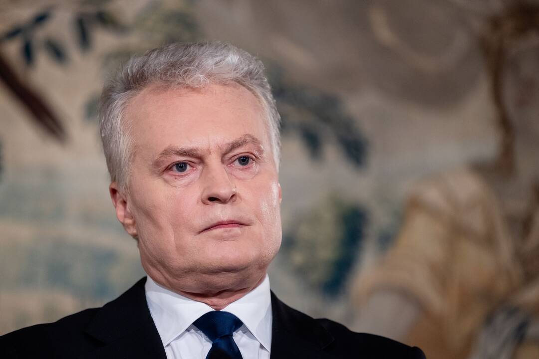 G. Nausėdos porinkiminė spaudos konferencija
