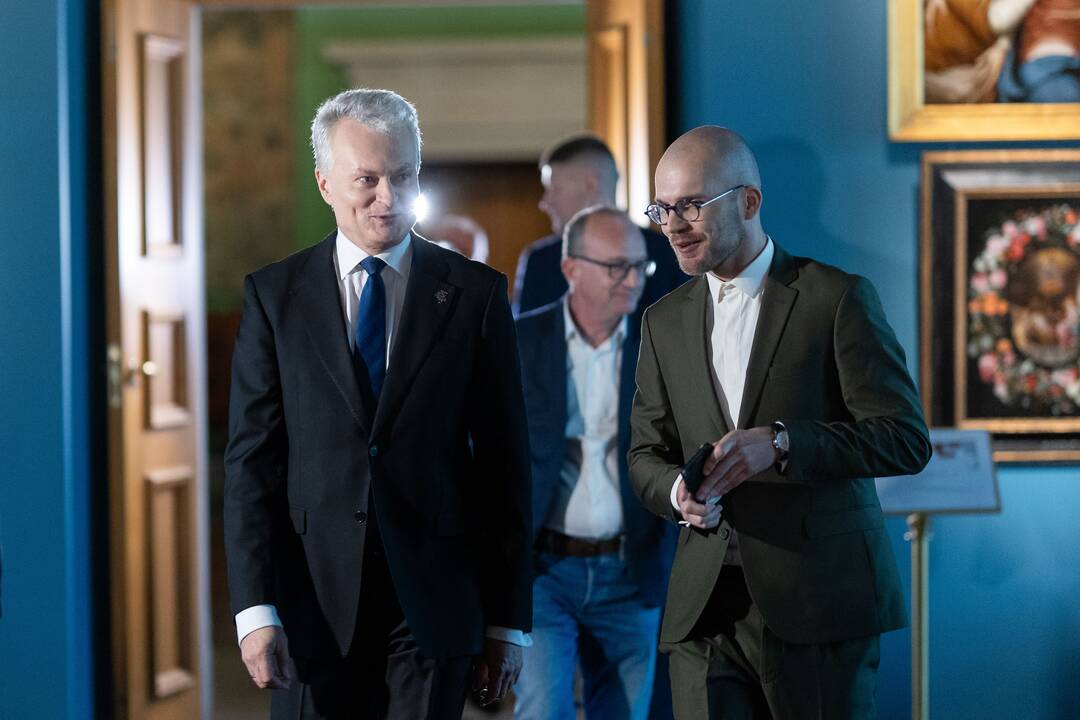 G. Nausėdos porinkiminė spaudos konferencija