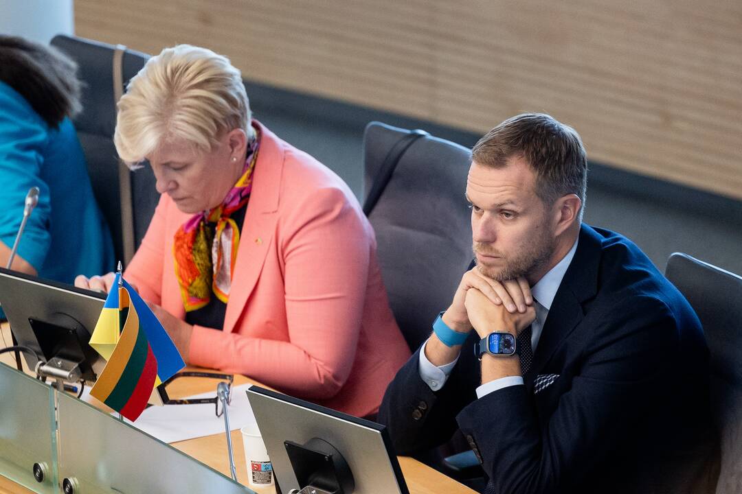G. Landsbergis atsakė į Seimo narių klausimus dėl vilos Graikijoje