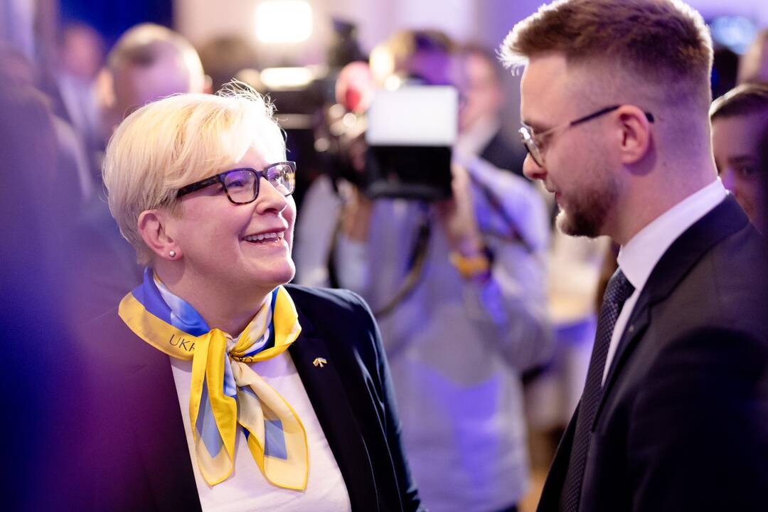 2024-ųjų Seimo rinkimai:  TS-LKD nariai laukia rinkimų rezultatų