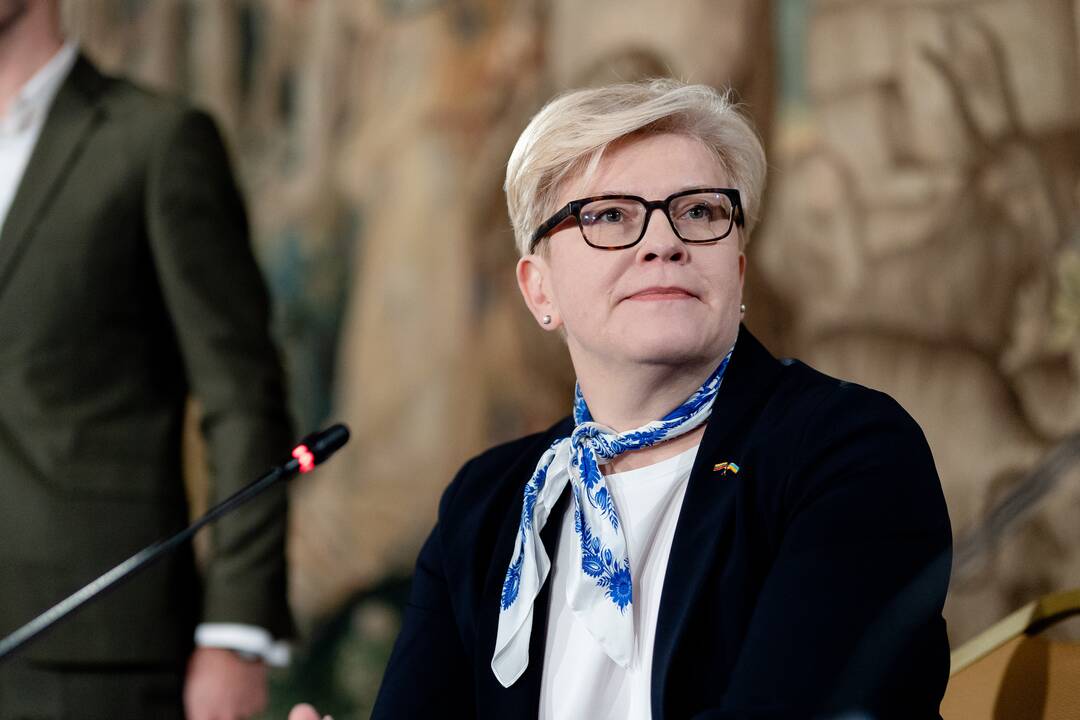 2024-ųjų Seimo rinkimai: I. Šimonytės spaudos konferencija