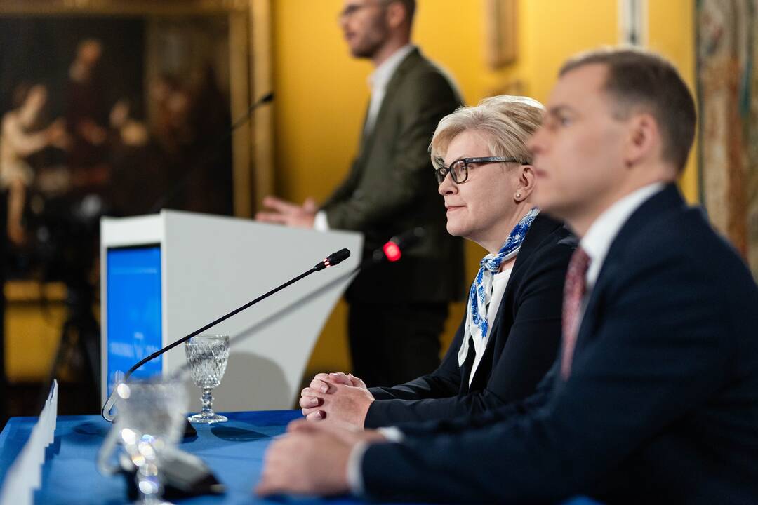 2024-ųjų Seimo rinkimai: I. Šimonytės spaudos konferencija