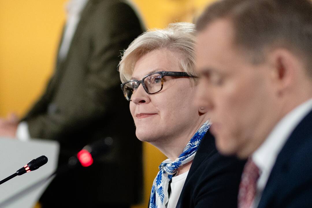 2024-ųjų Seimo rinkimai: I. Šimonytės spaudos konferencija